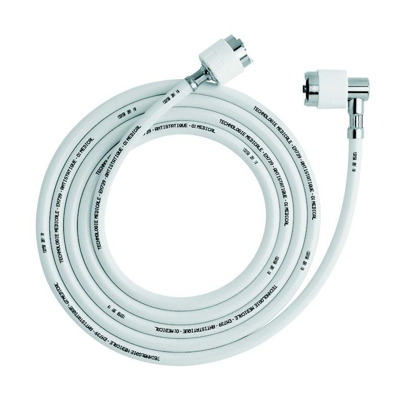 Adaptateur De Tube O2, Connecteur De Tube D'oxygène Facile à 3 Voies En  Plastique à 2 Trous Pour Tuyau De Machine Respiratoire 