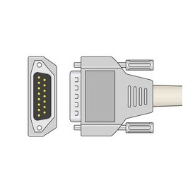 Embase ECG 10V NK Monobloc Pince