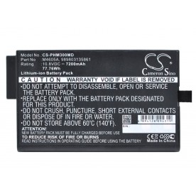 Batterie 10.8V 6AH PHILIPS MP 5/20/30/40/50 *