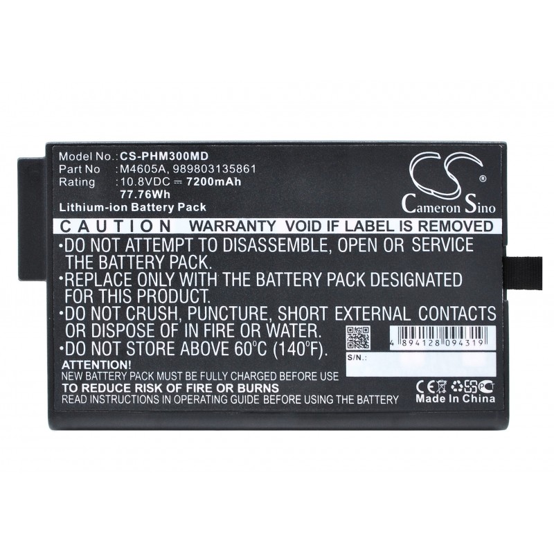 Batterie 10.8V 6AH PHILIPS MP 5/20/30/40/50 *