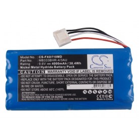 Batterie 9.6V 4.5AH FUKUDA CARDIMAX FCP 7101/ FX 7102 *