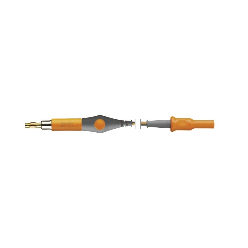 Câble monopolaire, endoscopie fiche 2.8 mm, pour Erbe, 4,5 m 131-045