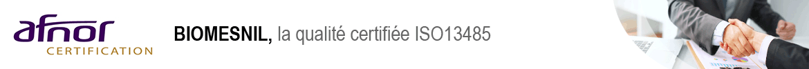 Qualite certifiée ISO9001 / ISO13485